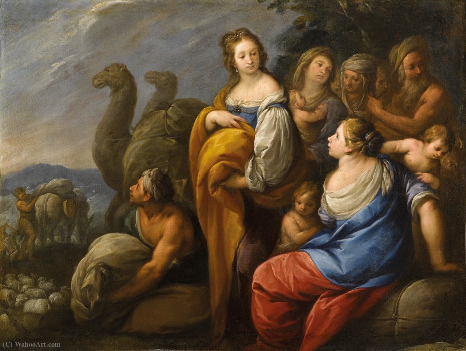 Rahel Verbirgt Die Götzenbilder. — Carlo Francesco Nuvolone