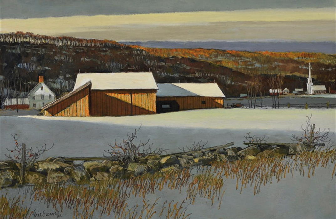 Connecticut Winter — Eric Sloane (everard Jean Hinrichs)