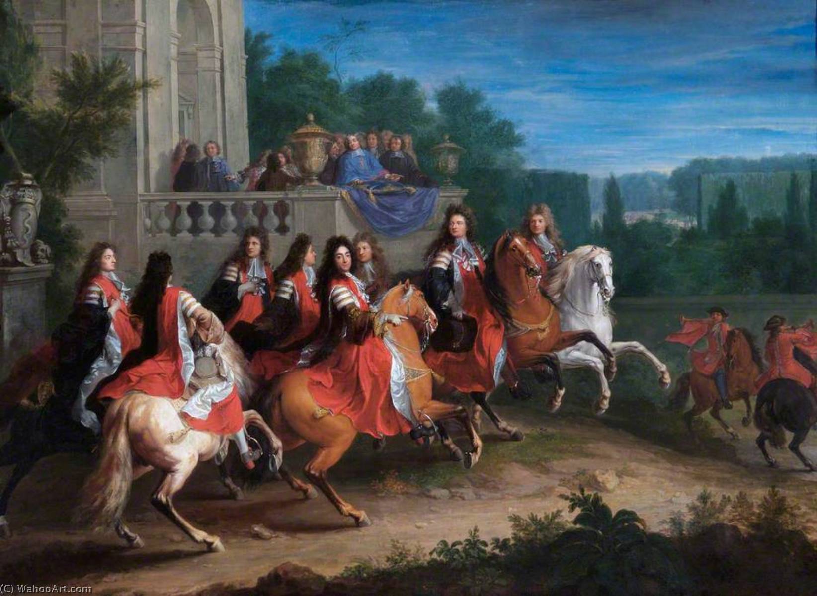 La Familia Colbert — Adam Frans Van Der Meulen