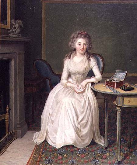 Portrait Of A Lady — Antoine Vestier Avallon Paris