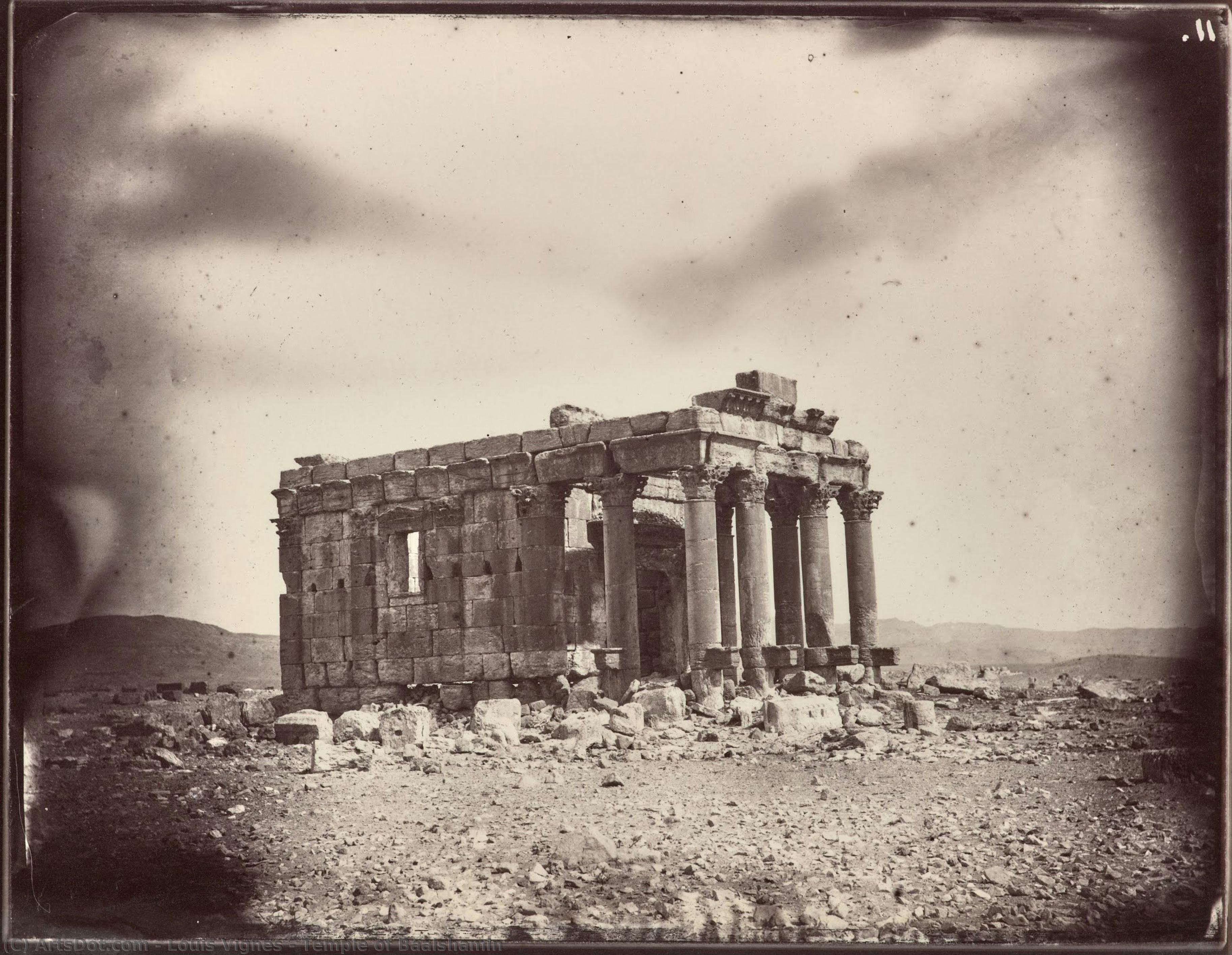 Temple Of Baalshamin — Louis Vignes