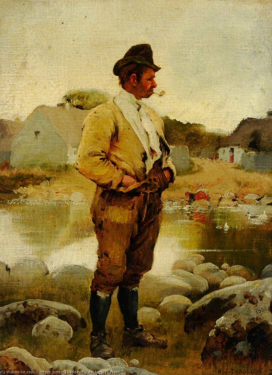 An Irish Peasant — Henry Jones Thaddeus