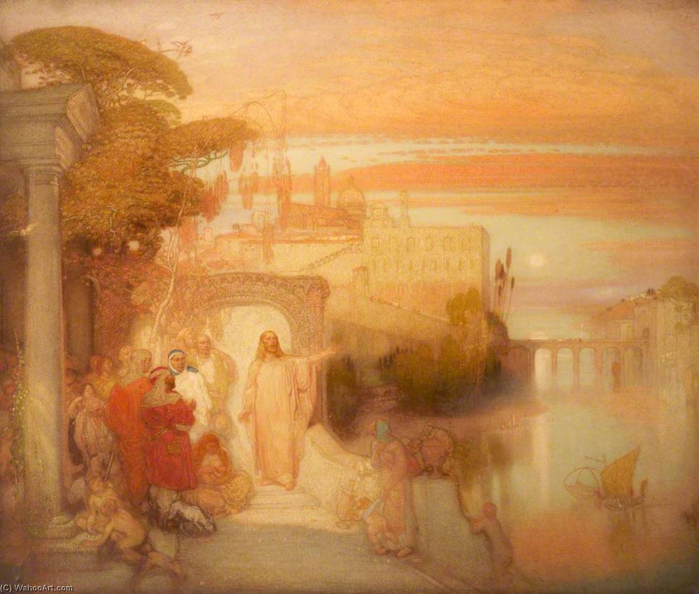 Christ At Jerusalem — William Shackleton
