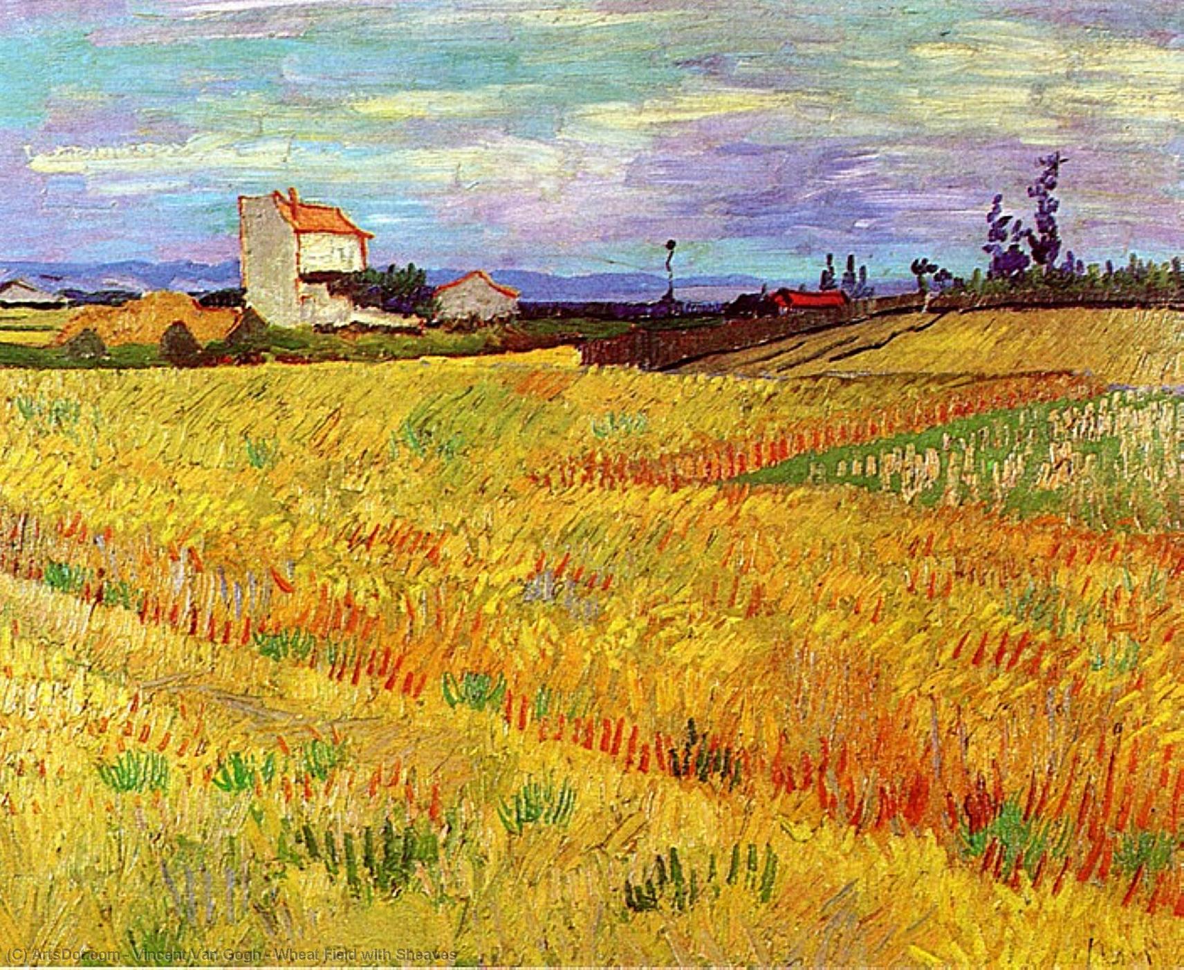 Weizenfeld Mit Garben — Vincent Willem Van Gogh