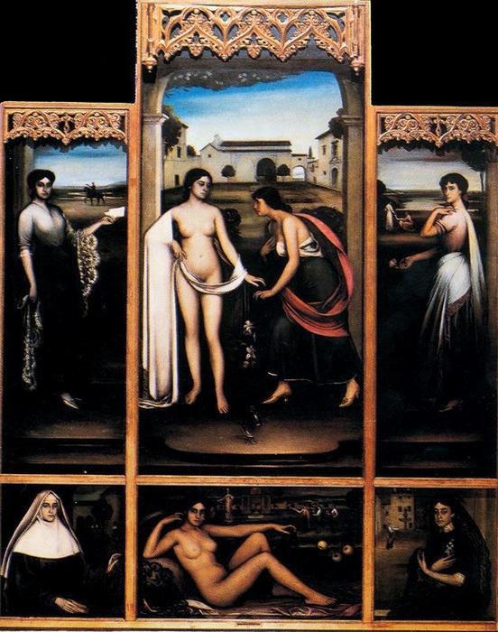 Retablo Del Amor — Córdoba Julio Romero De Torres