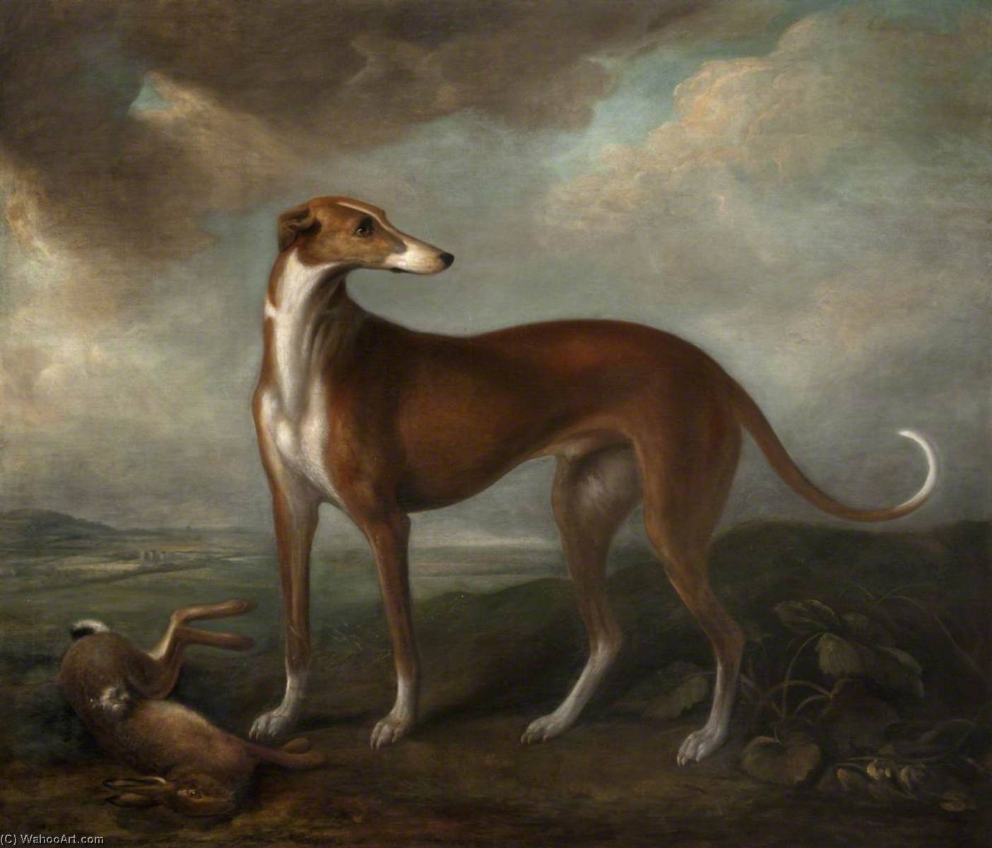 A Hound In A Landscape — James Howe