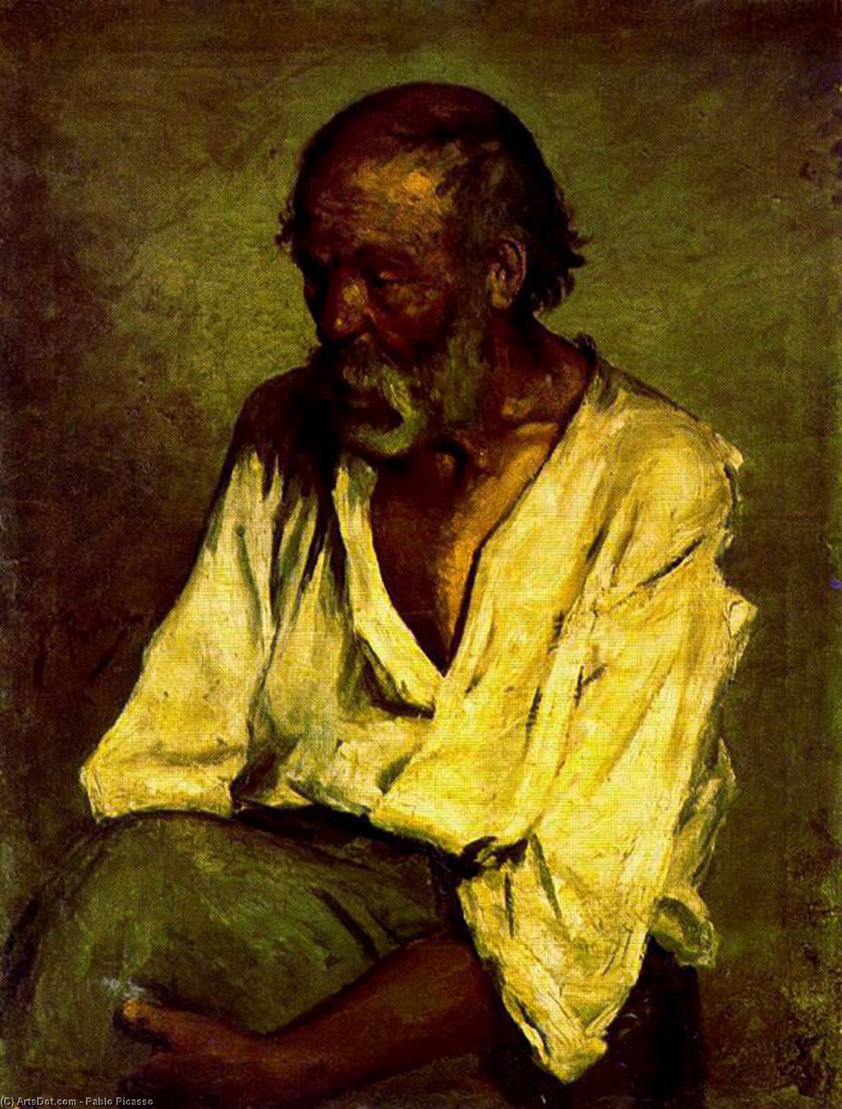 The Old Fisherman — Pablo Picasso