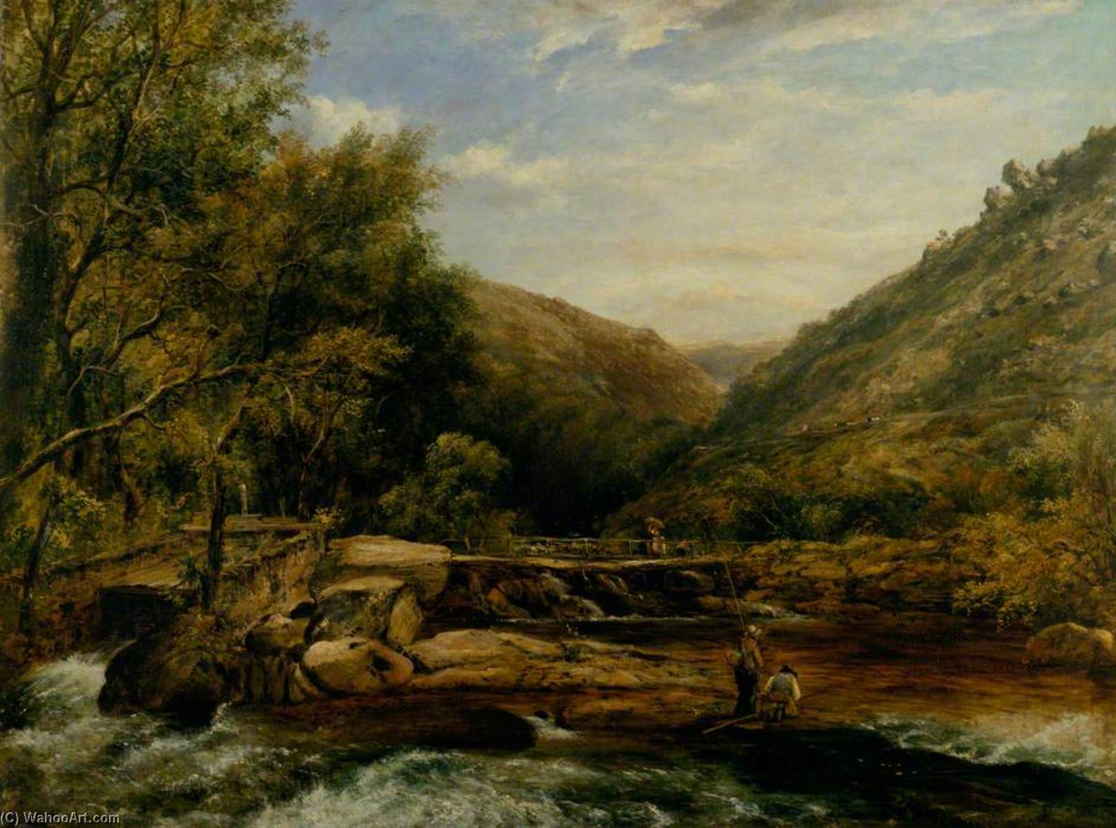 Jackson's Bridge, Cumberland — Frederick Waters (william) Watts