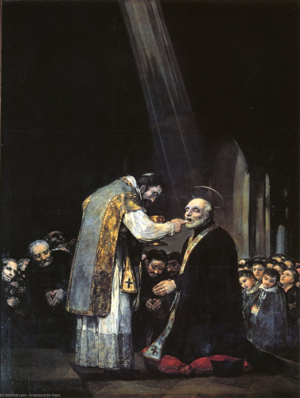 The Last Communion Of St Joseph Of Calasanz — Francisco José De Goya Y Lucientes