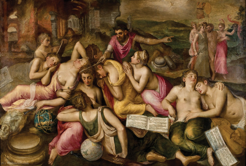 The Awakening Of The Arts — Frans Floris