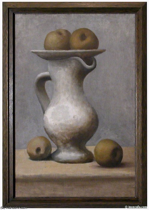 Nature Morte Au Pichet Et Aux Pommes — Pablo Picasso