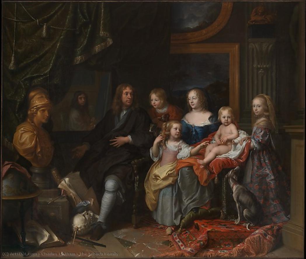 The Jabach Family — Šarl Lebren