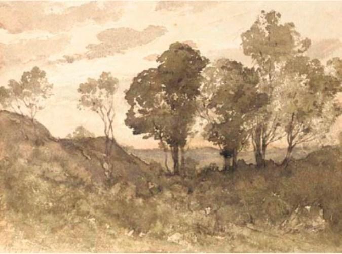 A Wooded Landscape 1 — Henri-joseph Harpignies