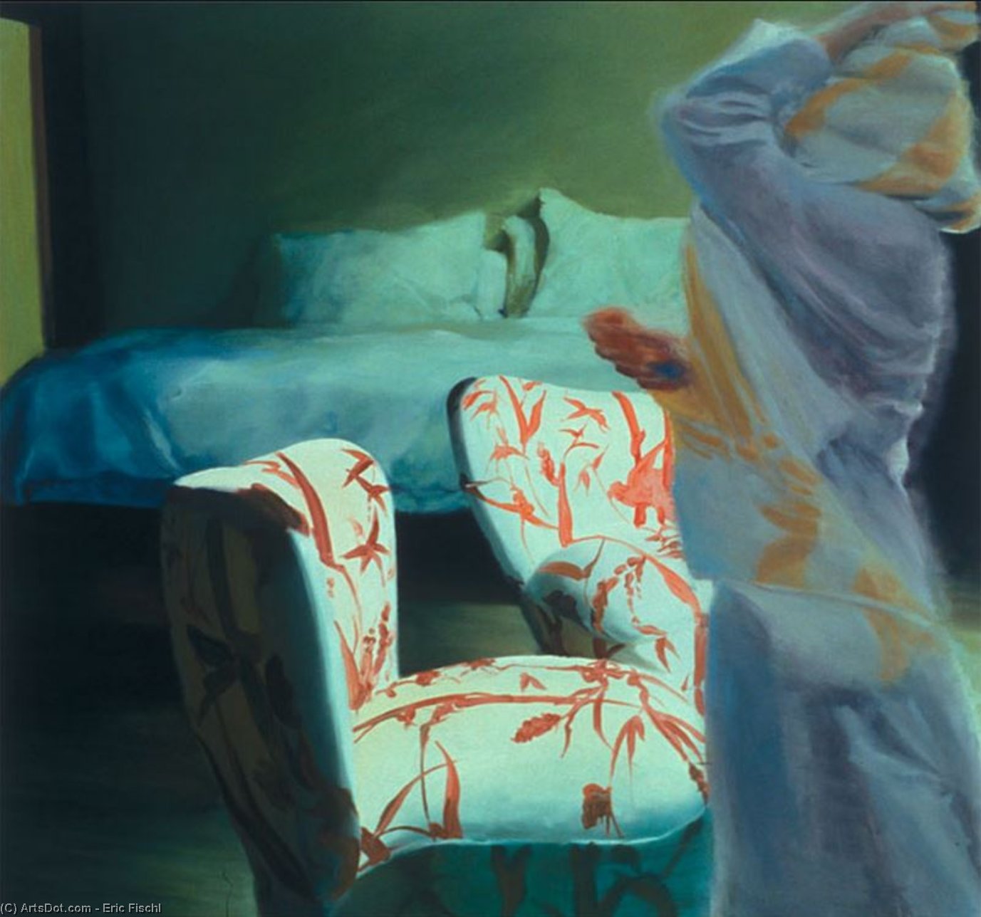 The Bed, The Chair, Crossing — Eric Fischl