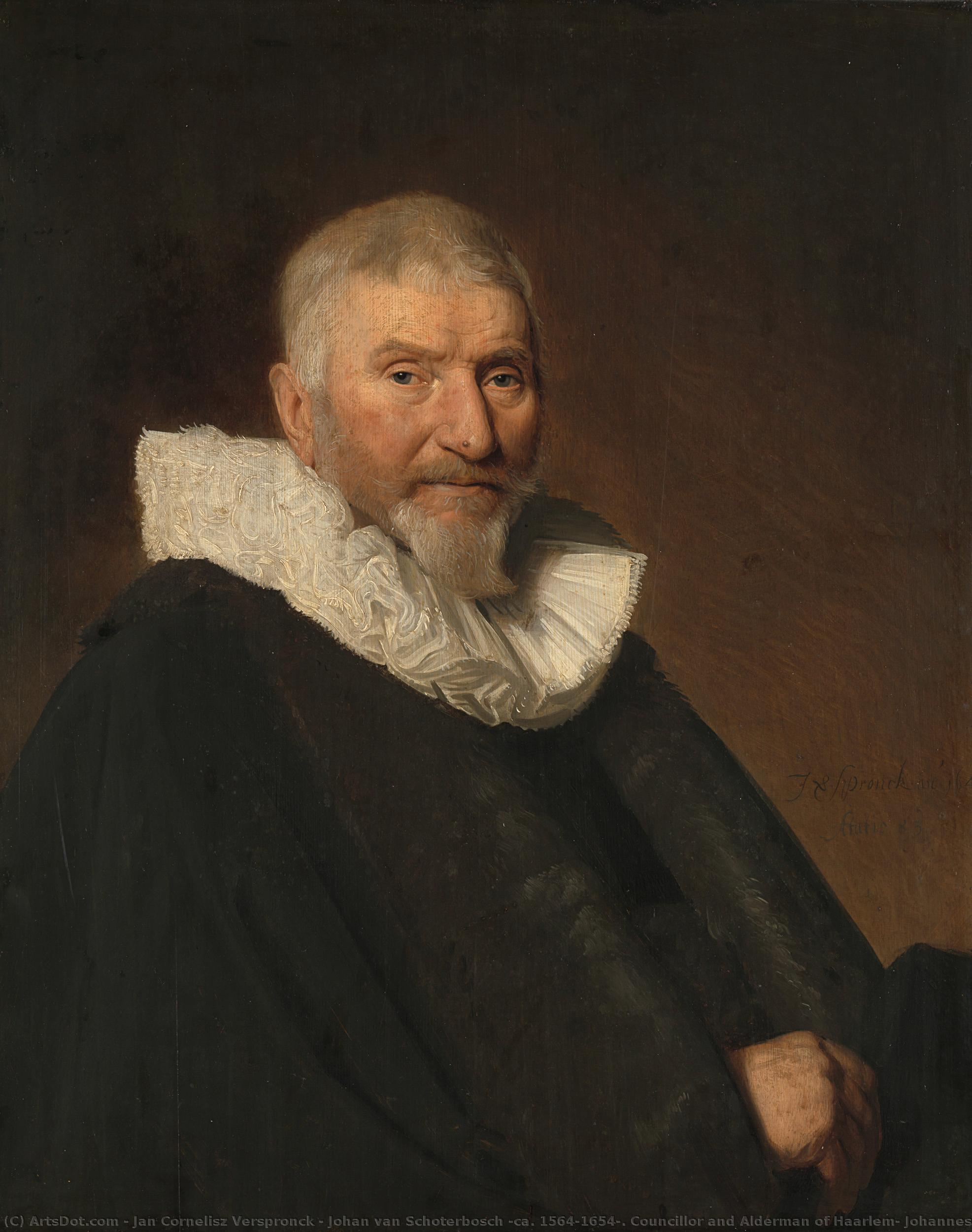 Johan Van Schoterbosch (ca. 1564-1654). Councillor And Alderman Of Haarlem, Johannes Cornelisz. Verspronck, 1647 — Jan Cornelisz Verspronck