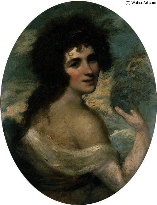 Ritratto Di Gentildonna — George Romney