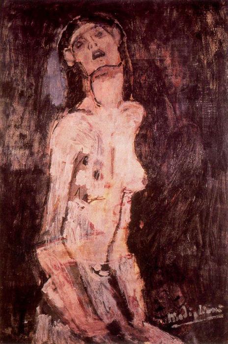 A Suffering Nude — Amedeo Clemente Modigliani