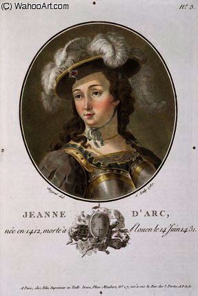 Portrait Of Joan Of Arc — Antoine Louis Francois Sergent Marceau