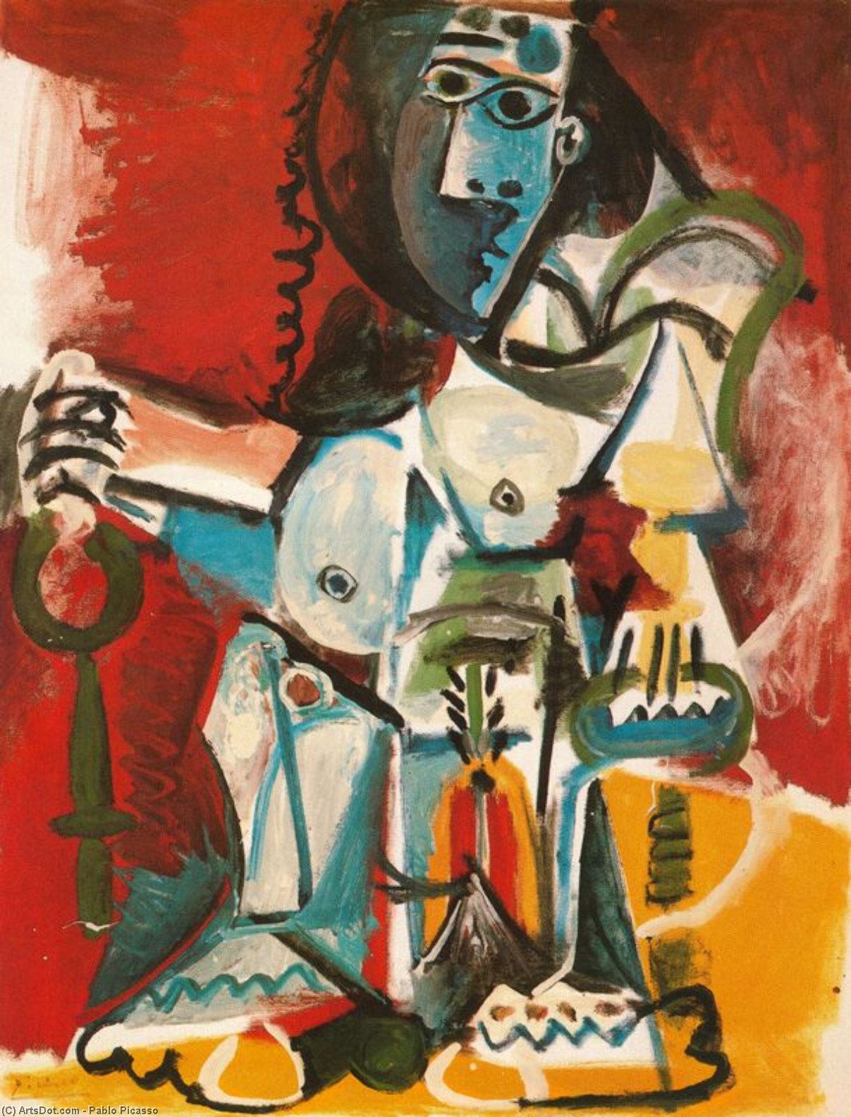 Discover Pablo Picasso’s "female Nude." This 1932 Primitivist Masterpiece Showcases A Striking Nude In Red, Embodying Simplicity & Emotion. Explore This Iconic Artwork Today! — Pablo Picasso