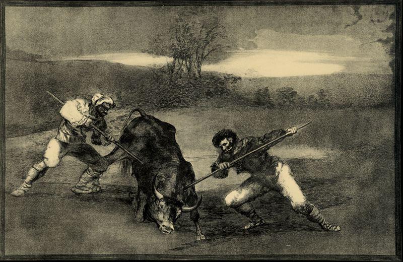 Otro Modo De Caza A Pie — Francisco José De Goya Y Lucientes