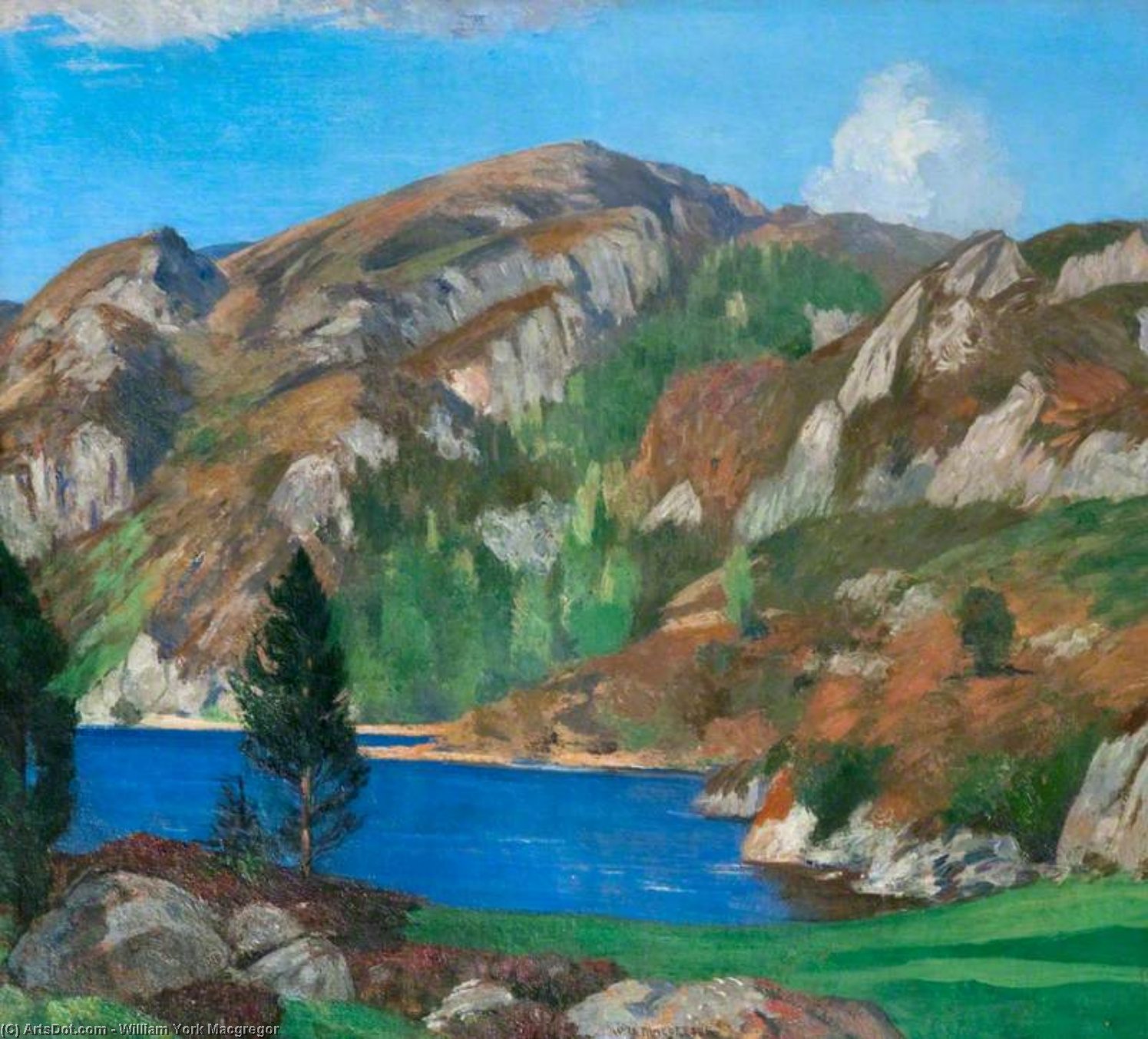 Loch A' Ghille Ghobaich, Morar — William York Macgregor