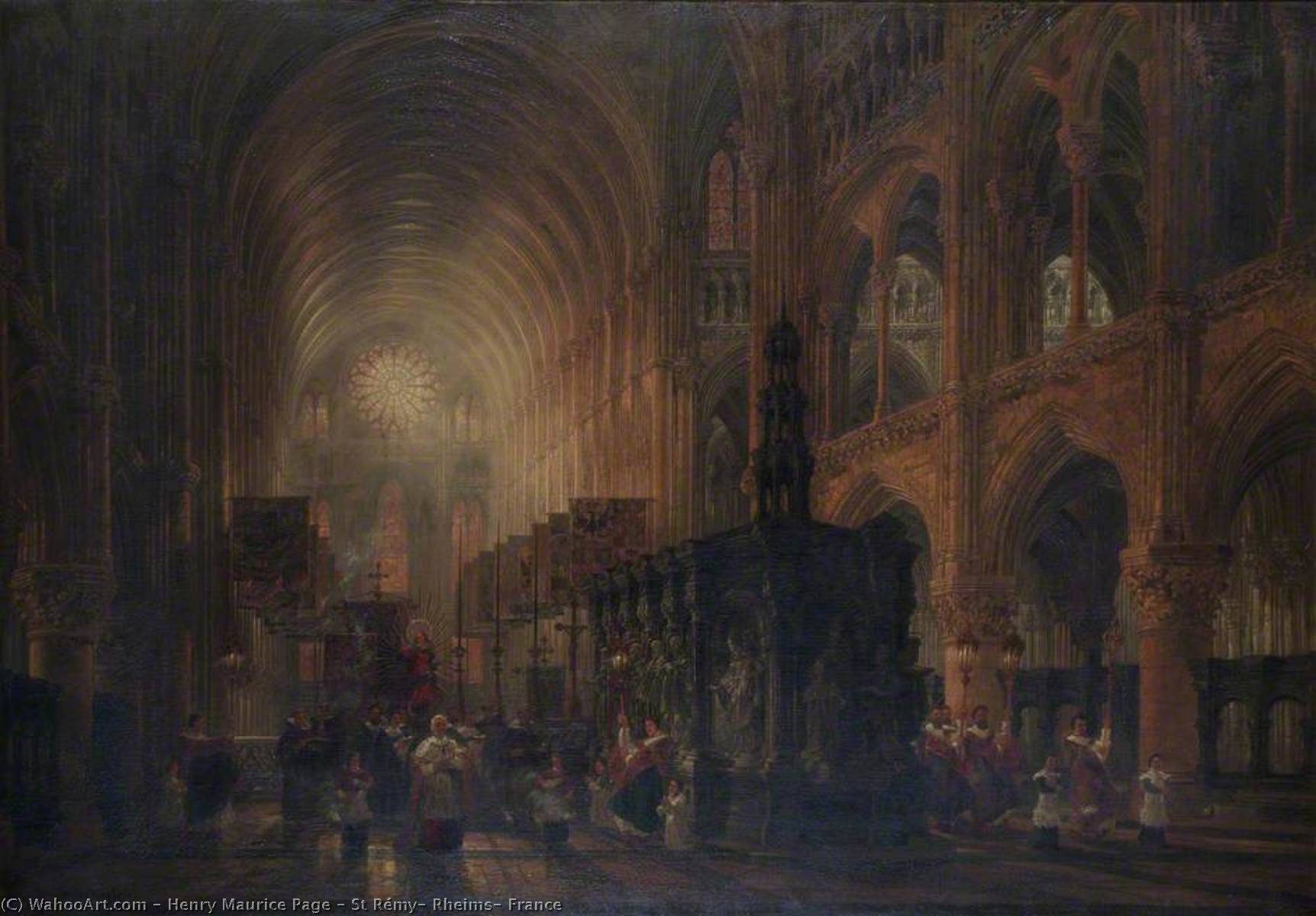 St Rémy, Rheims, France — Henry Maurice Page