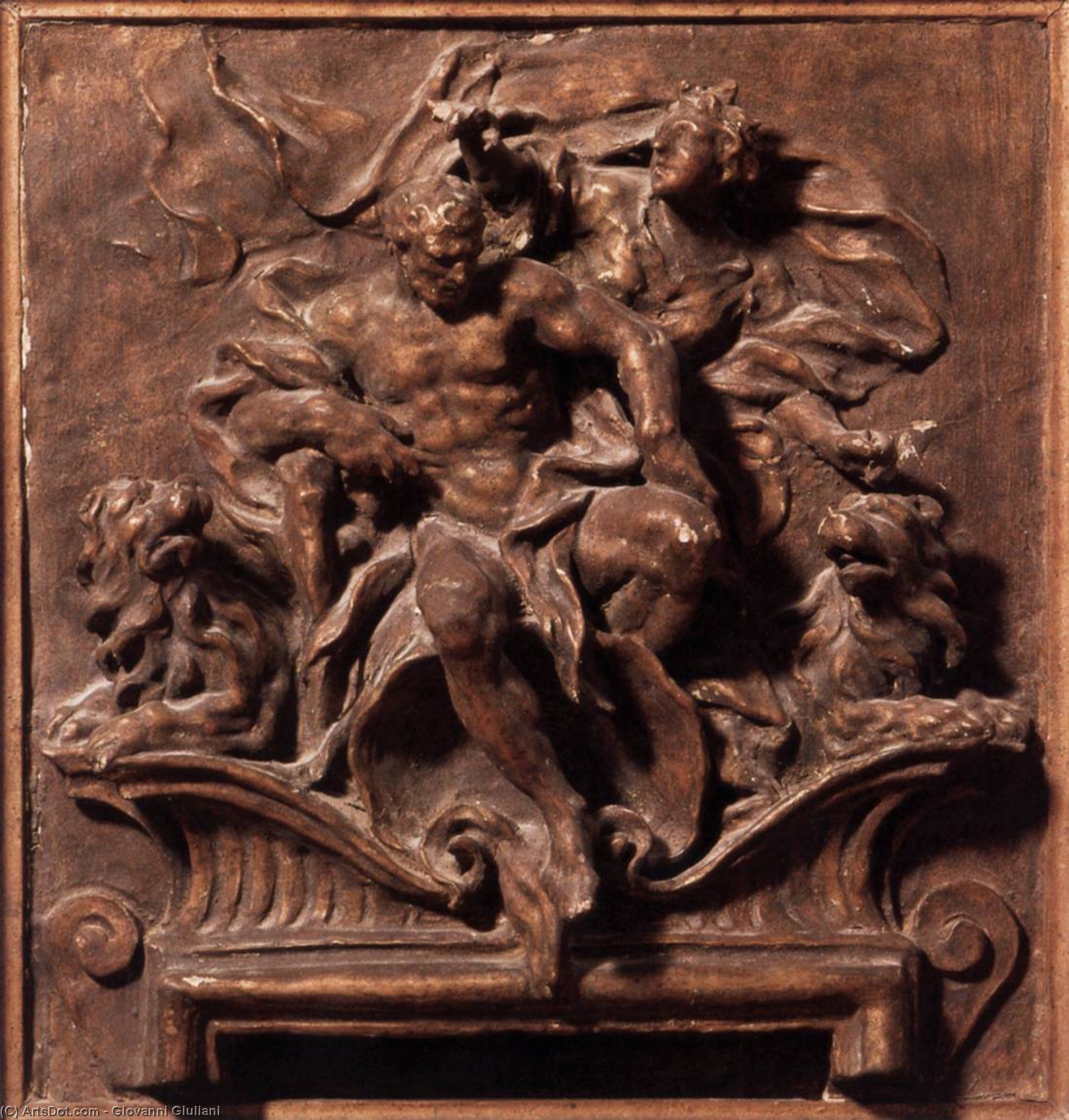 Hercules Enthroned — Giovanni Giuliani