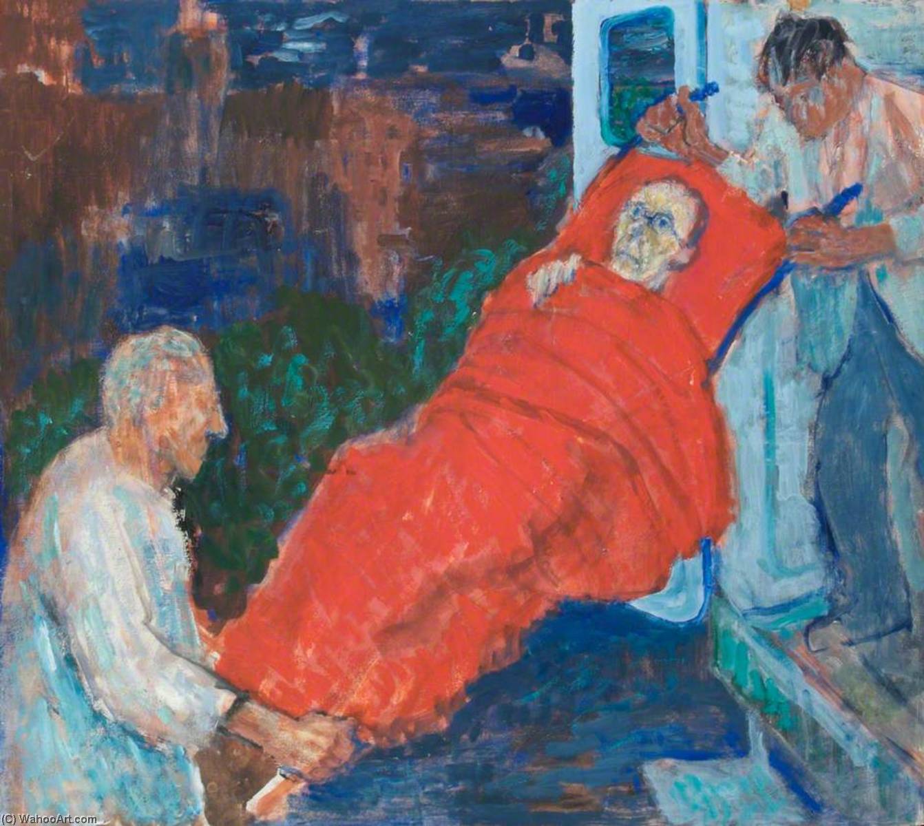 On The Stretcher — William Hallé