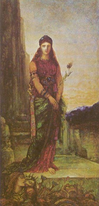 Helen On The Ramparts Of Troy — Gustave Moreau