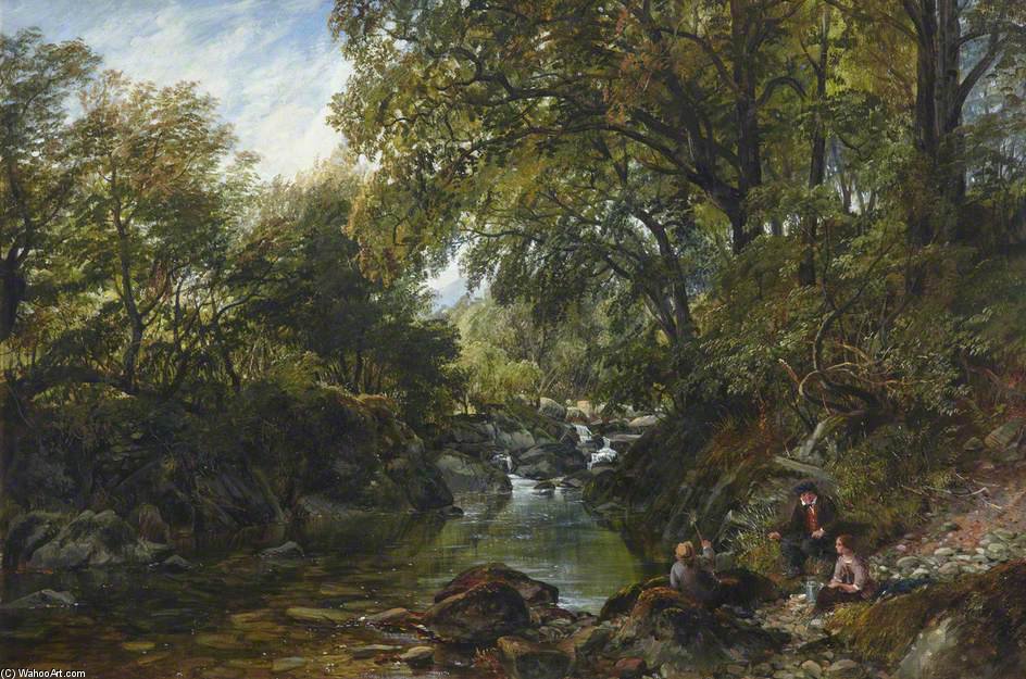 On The Rothay, Westmorland — Arthur Perigal The Younger