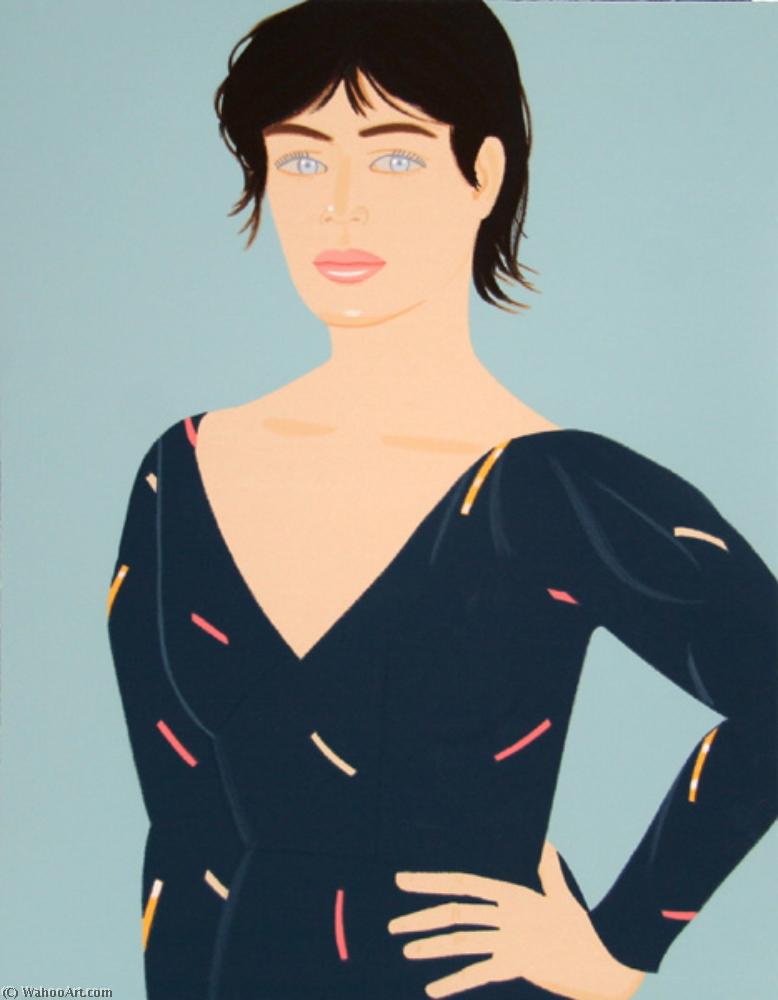 Gray Dress — Alex Katz