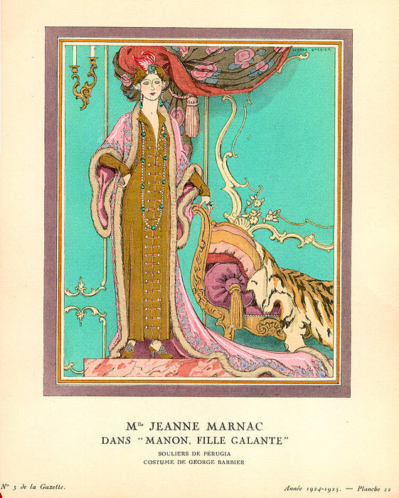 Mlle. Jeanne Marnac — Жорж Барбье