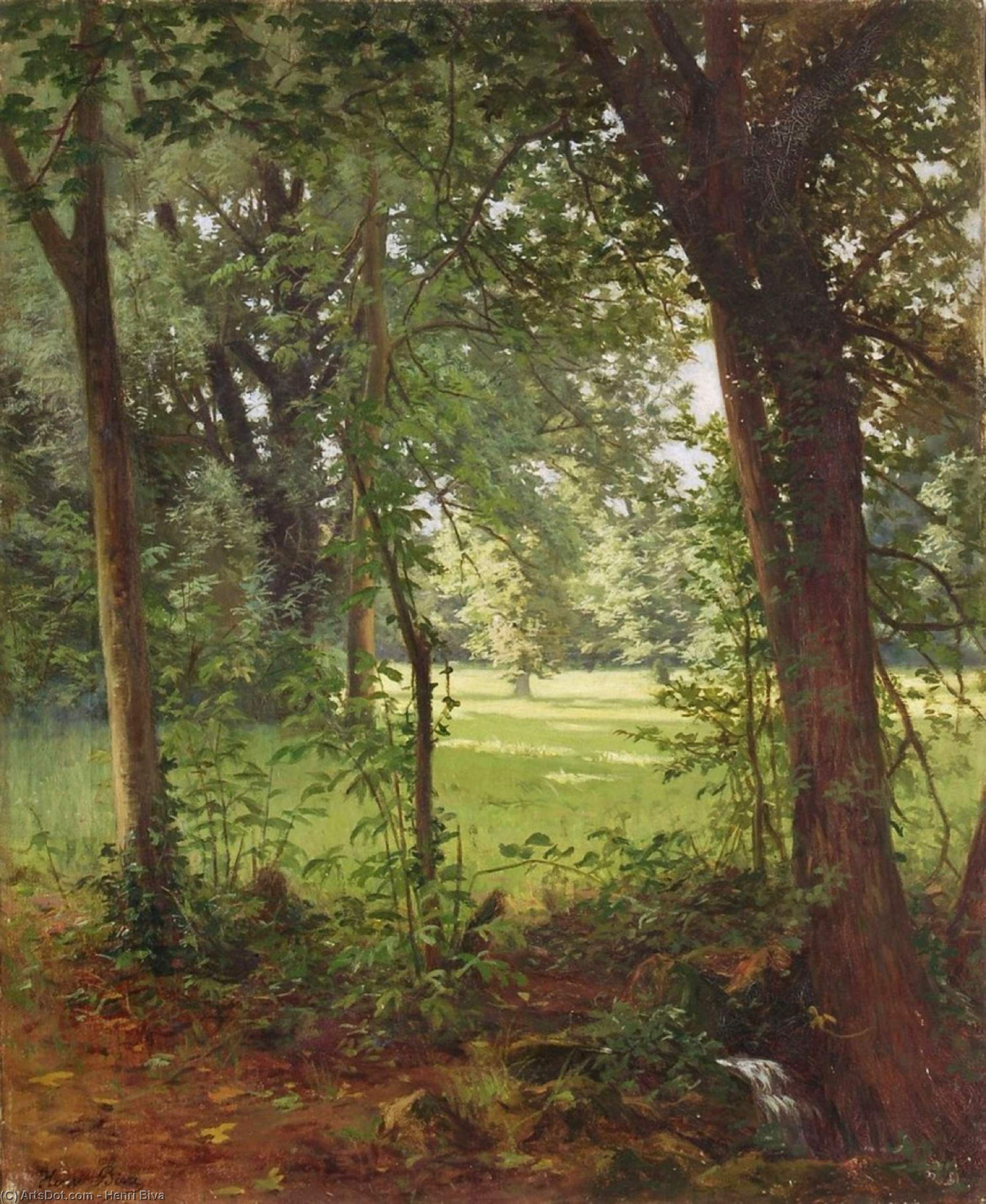Forest In The Spring — Henri Biva