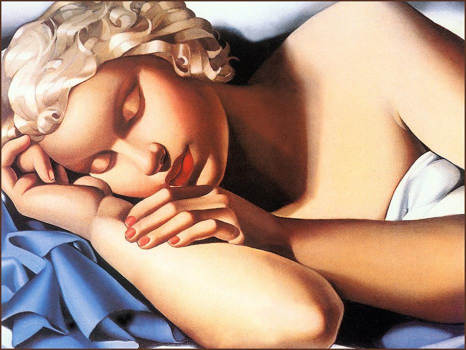 Sleeping Woman — Tamara De Lempicka