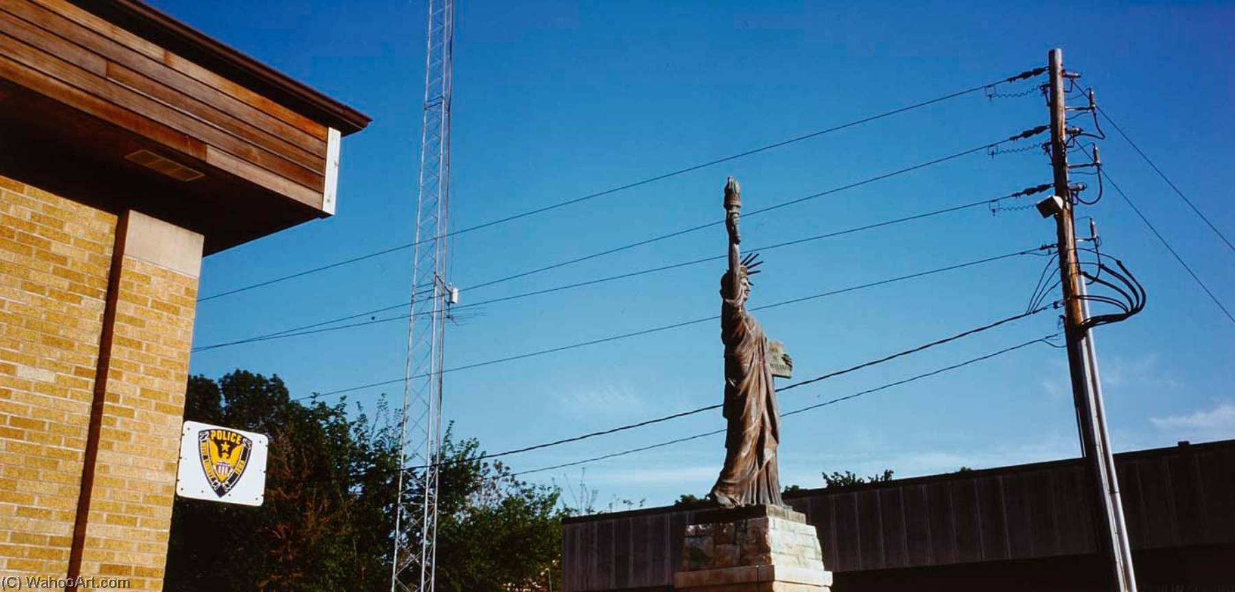 Statue Of Liberty, West Liberty, Iowa, From The Portfolio Statues Of Liberty — Arthur Taussig