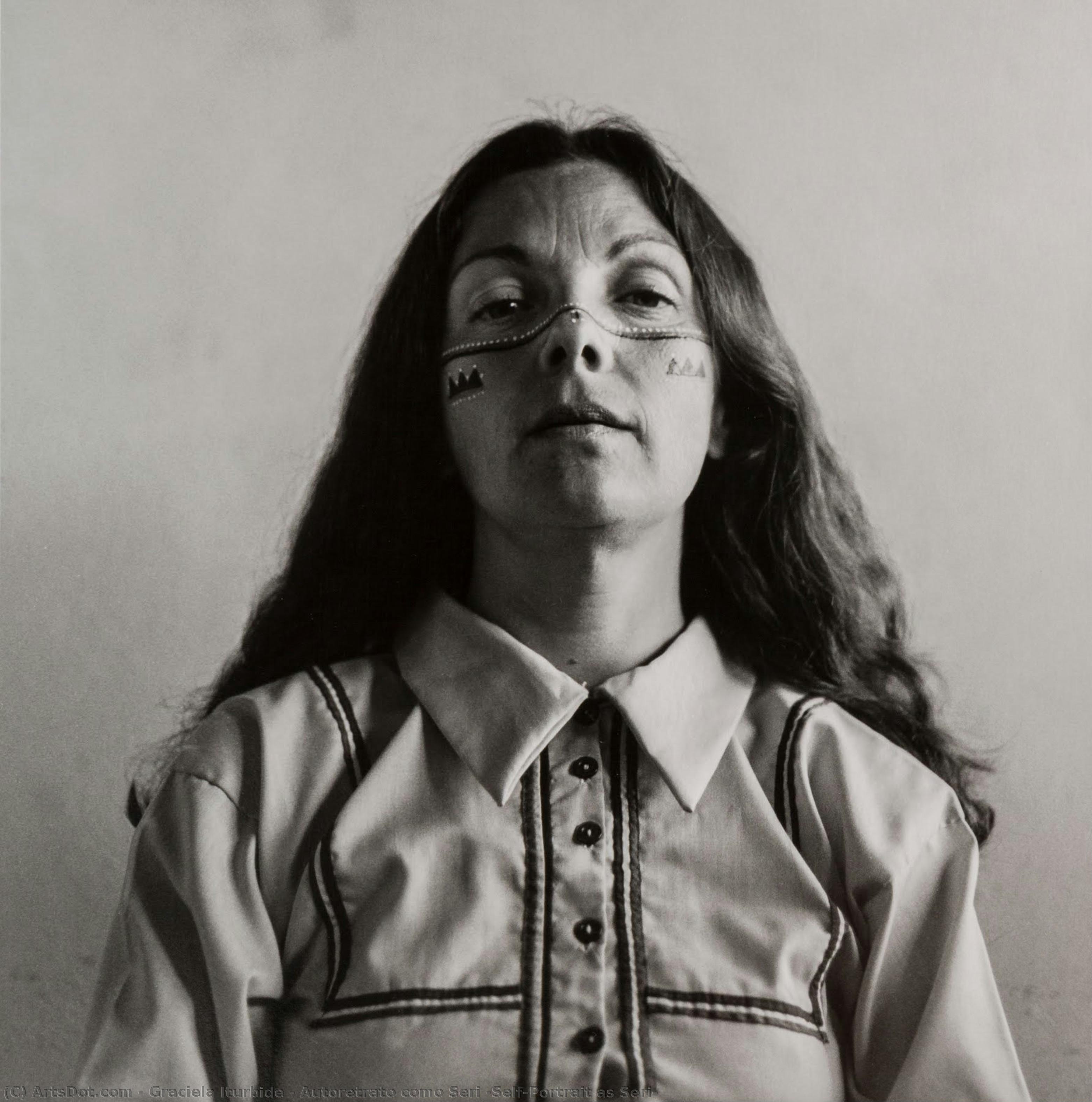 Autoretrato Como Seri (self-portrait As Seri) — Graciela Iturbide