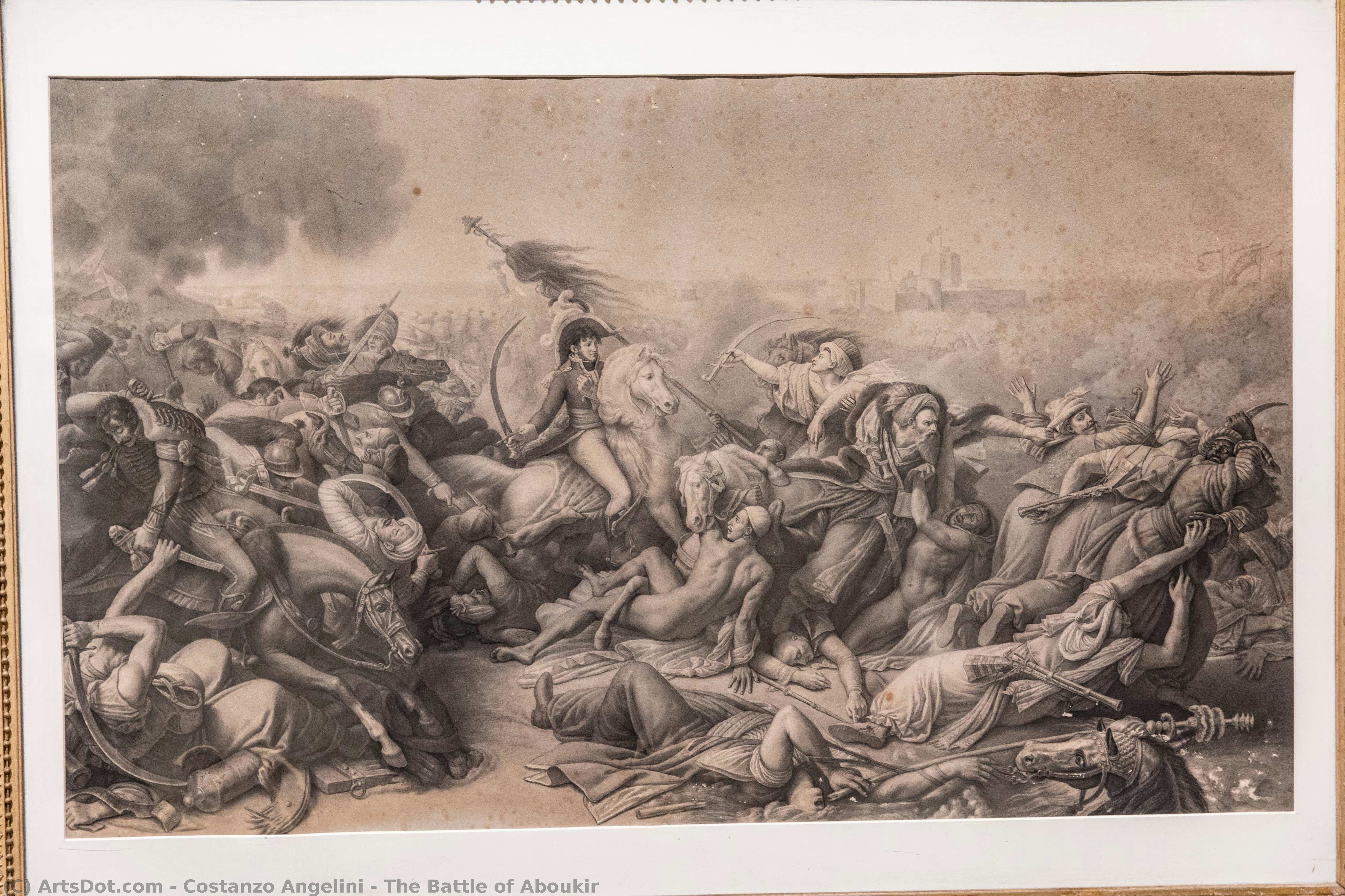 The Battle Of Aboukir — Costanzo Angelini
