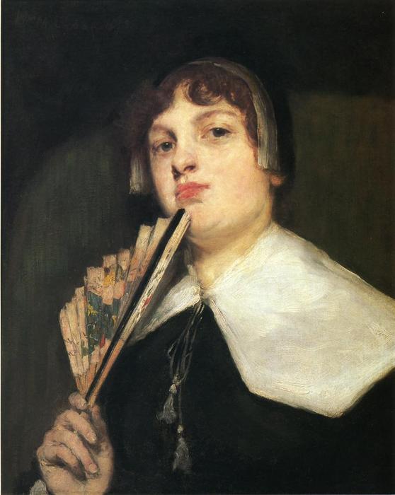A Coquette — William Merritt Chase