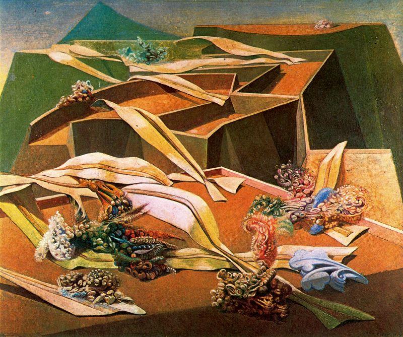 Jardin Gobe Avions 2 — Max Ernst