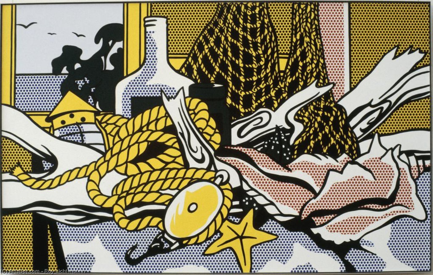 Naturaleza Muerta De Cape Cod — Roy Lichtenstein