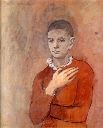 Boy With A Frilled Collar — Пабло Пикассо