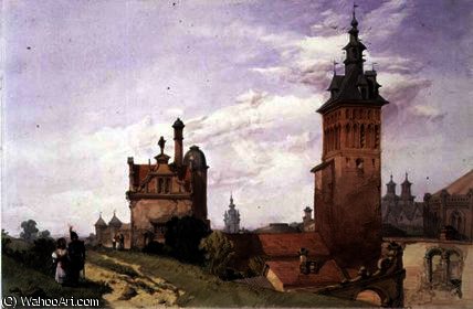 A View Near Moscow — Alfred Gomersal Vickers