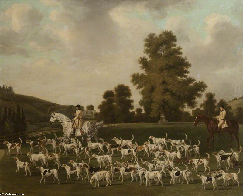 Peter Beckford's Hounds — Francis Sartorius Ii (john Francis Sartorius)