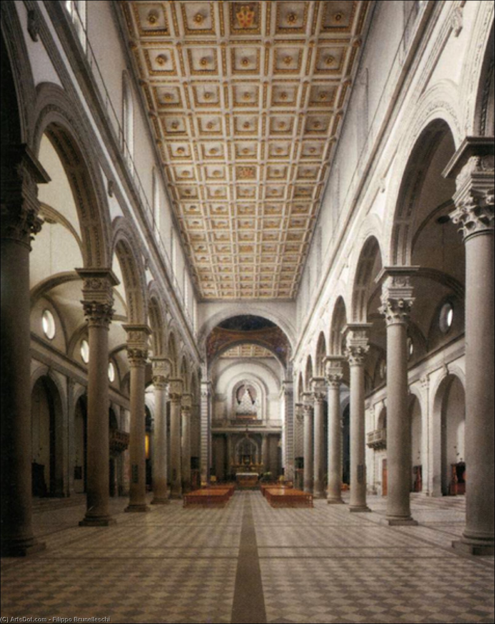 The Nave Of The Church — Filippo Brunelleschi