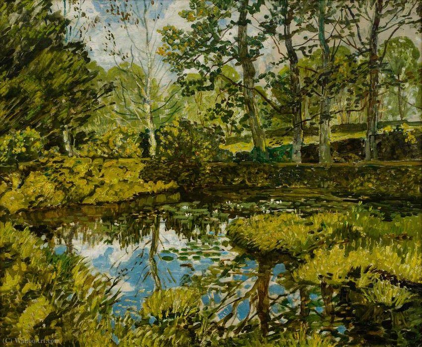 Lily Pond, Godolphin — Walter Elmer Schofield