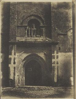 South Portal, Church Of Saint Pierre, Melle, Deux Sèvres, France — Gustave Le Gray