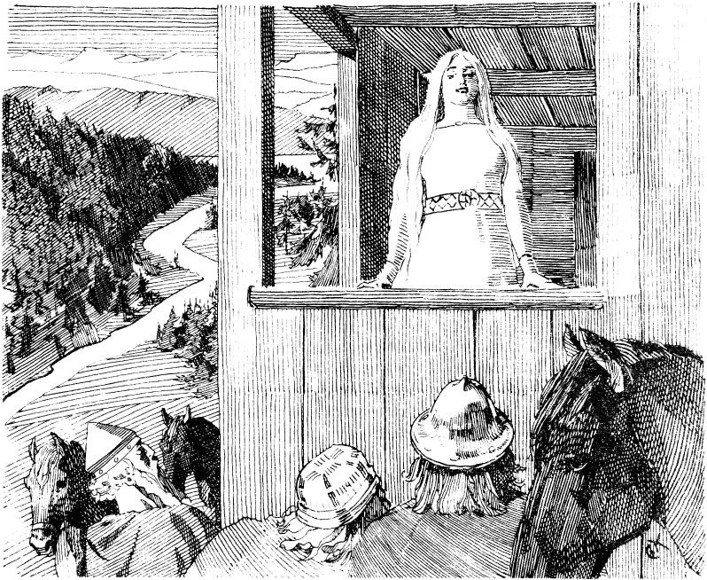 Harald Haarfagres Saga - Gyda 1 — Christian Krohg