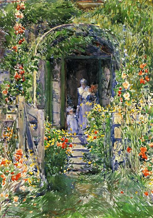 Isles Of Shoals Garden (also Known As The Garden In Its Glory) — Frederick Childe Hassam