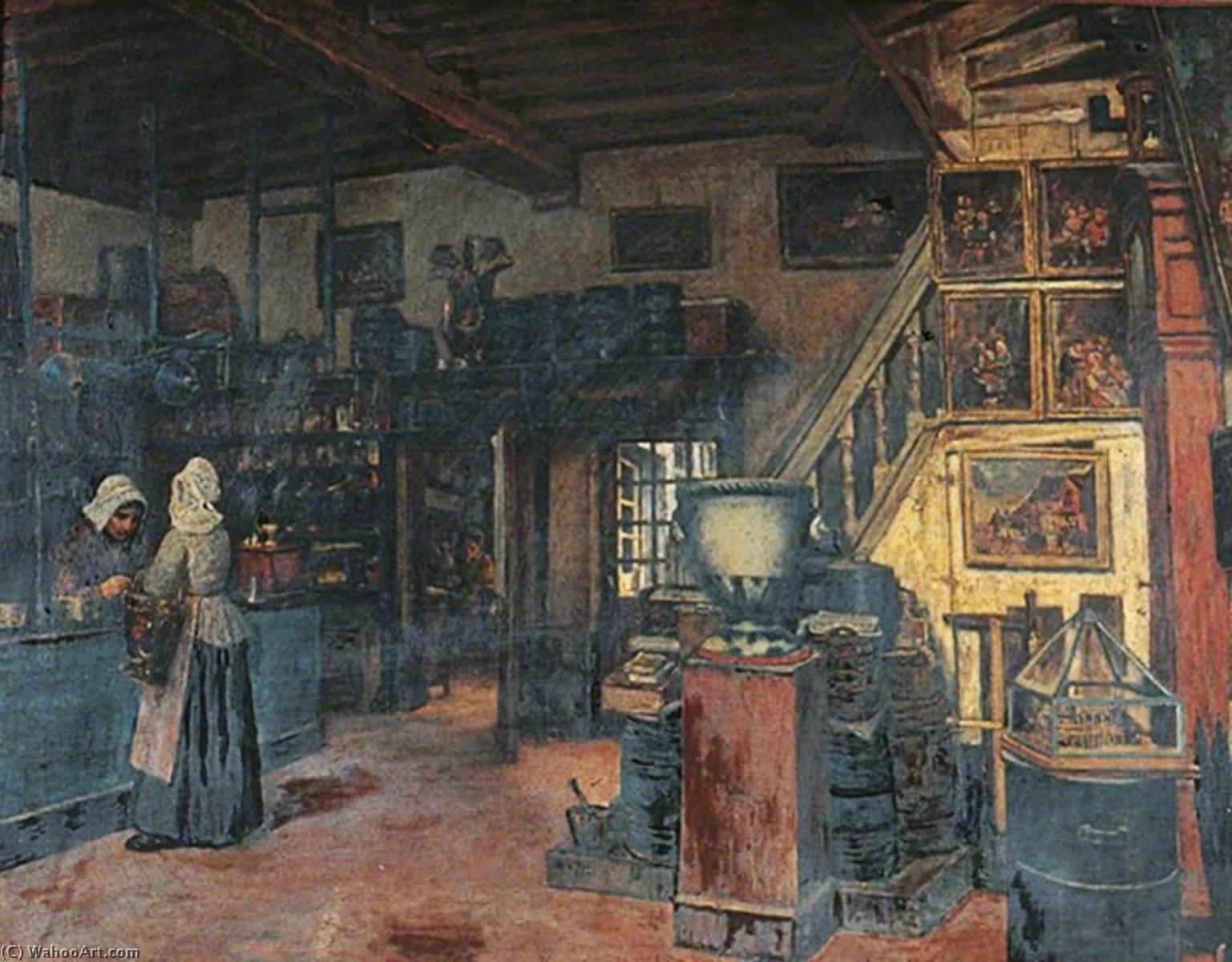 The House Of Quentin Massys — Henri De Braekeleer