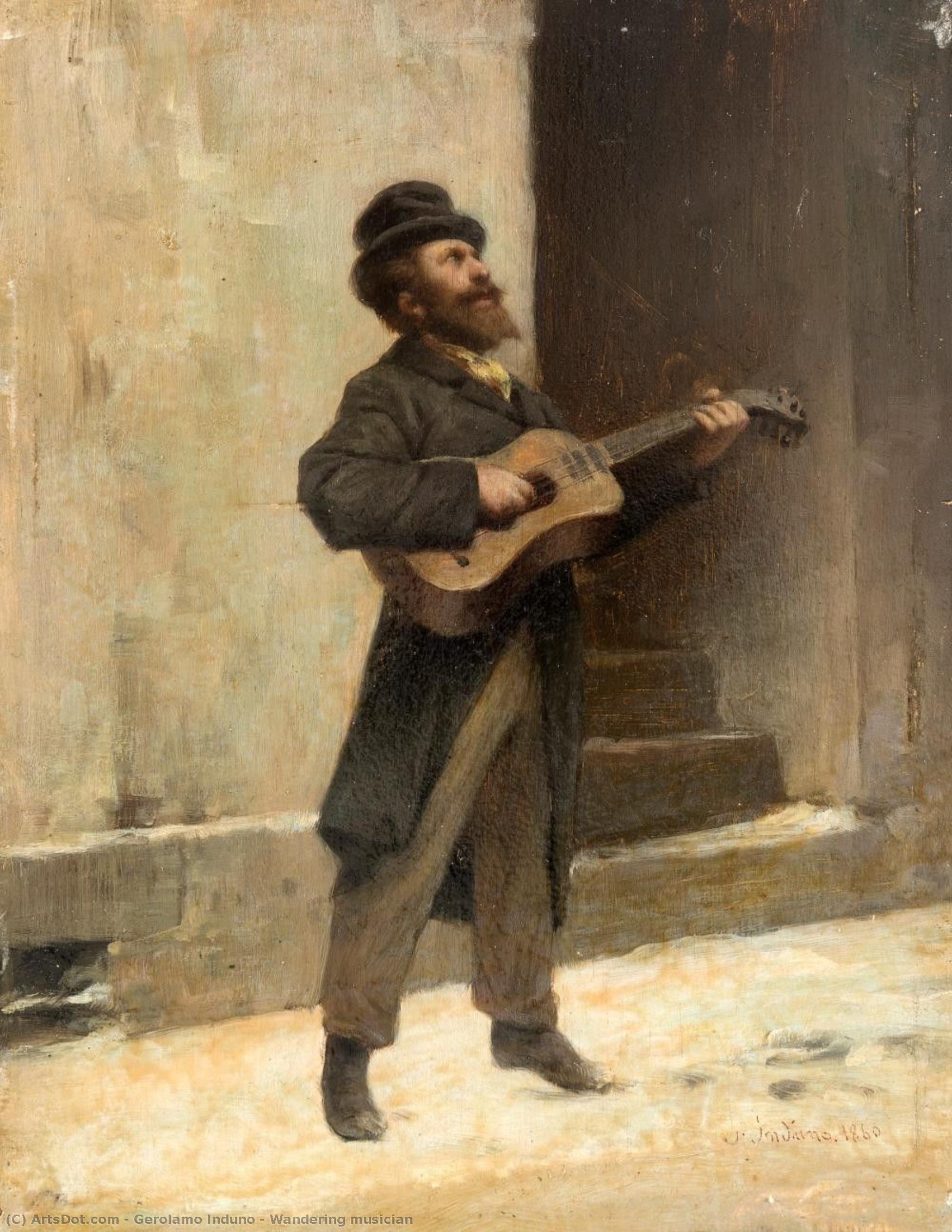 Wandering Musician — Gerolamo Induno